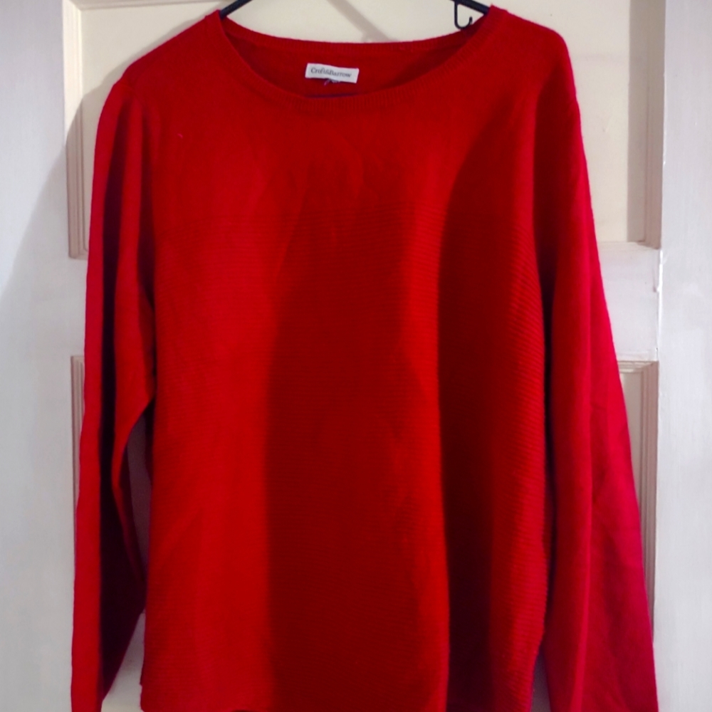 Women's Christmas Red Sweater